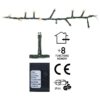 Micro Cluster - 1000 LED - 20 meter - extra warm wit - 8 functies + geheugen - Afbeelding 3