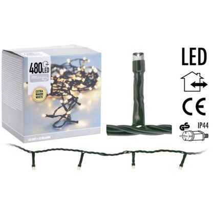 LED-verlichting - 480 LED's - 36 meter - extra warm wit - Afbeelding 2