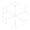 Sneeuwvlok 216LED - 60cm - Warm Wit - Afbeelding 2