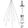 Vlaggenmast verlichting 192 LED's - 208cm - Afbeelding 2