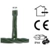 IJspegel verlichting 90 LED's - 3 meter - warm wit - Afbeelding 3