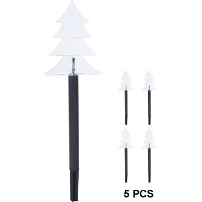 Tuinsteker 5 stuks - met timer - kerstboom - Afbeelding 2