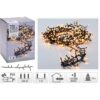 Micro Cluster 700 LED's -14 meter - warm wit - 8 functies + geheugen - Afbeelding 4