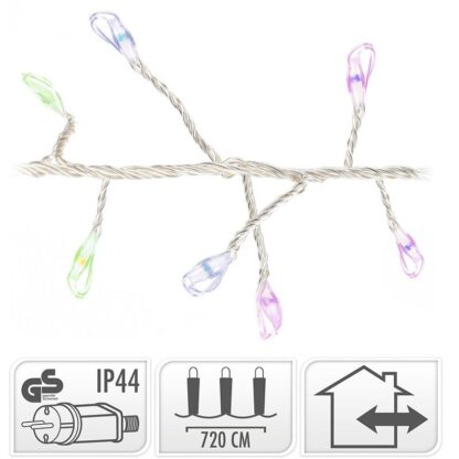 Zilverdraad - cluster - 720LED - multicolor - Afbeelding 4