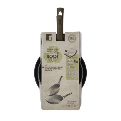 San Ignacio Koekenpannenset - Ø20, 24cm - Eco Friendly - champagne - Afbeelding 2