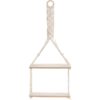 Hangplateau met Touw Decoratie - 2 plateaus