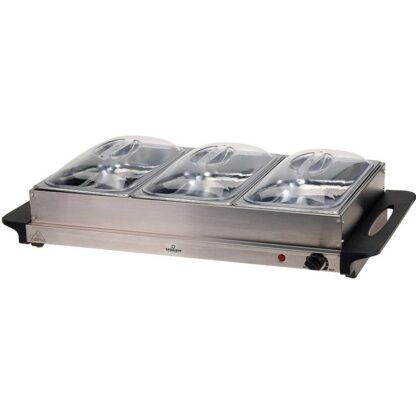 Buffetwarmer met warmhoudplaat 300W