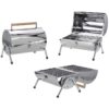 Cilinder Barbecue met dubbel grilloppervlak - Afbeelding 4
