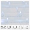 Gordijnverlichting - 240LED -  200x150cm - wit - Afbeelding 2