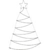 Verlichte Kerstboom - Wanddecoratie - 110cm