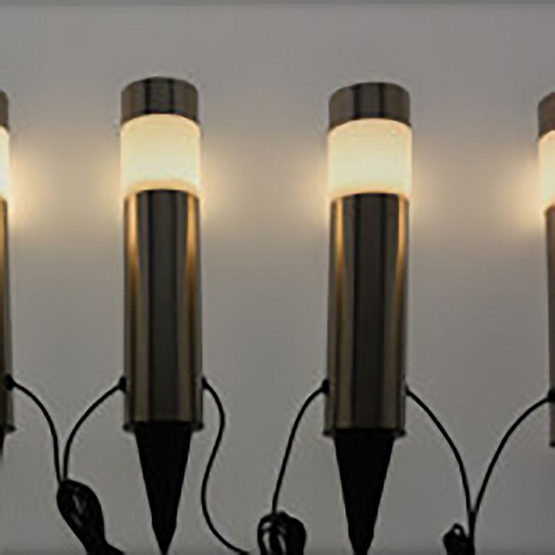 overtuigen gevoeligheid dubbele Tuinverlichting - 27cm boven de grond - netstroom - set van 4 grondlampen -  Megamax.nl