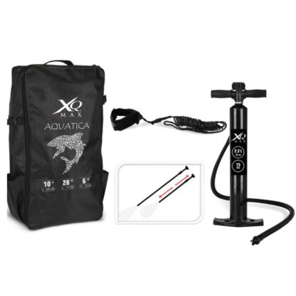 XQ Max SUP Board Aquatica - 305cm - tot 150kg - Shark - Afbeelding 2