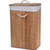Wasmand opvouwbaar - bamboe - Afbeelding 2