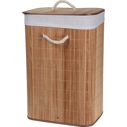 Wasmand opvouwbaar - bamboe - Afbeelding 2