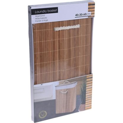 Wasmand opvouwbaar - bamboe - Afbeelding 3