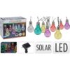 Feestverlichting - Solar Lamp - 10 LED Lampen - Multicolour - Afbeelding 3