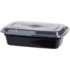 Meal Prep Bakjes 10 stuks - 1 compartiment - Afbeelding 2