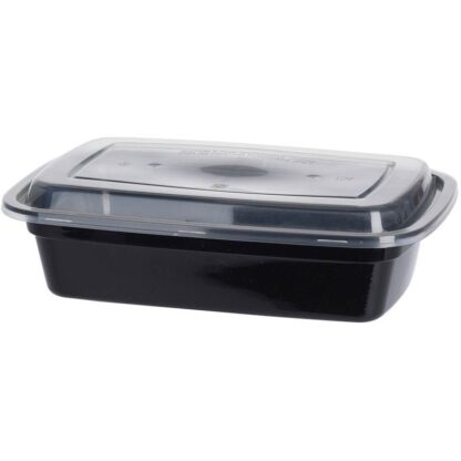 Meal Prep Bakjes 10 stuks - 1 compartiment - Afbeelding 2