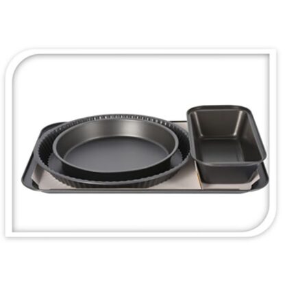 La Cucina Bakvormen Set - 4 delig - Diverse Maten - Afbeelding 2