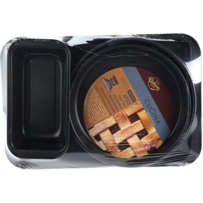 La Cucina Bakvormen Set - 4 delig - Diverse Maten - Afbeelding 3
