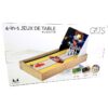 4-in-1 Tafelspel - Voetbal - Basketbal - Tafeltennis - Bowlen