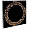 Kerstring met verlichting - 400 LED - Ø48 cm - extra warm wit - 8 Lichtfuncties - voor binnen en buiten - Afbeelding 2