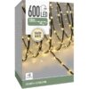 LED Verlichting 600 LED - 18 meter - warm wit - voor binnen en buiten - 8 Lichtfuncties - Soft Wire - Afbeelding 2