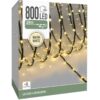 LED Verlichting 800 LED - 24 meter - warm wit - voor binnen en buiten - 8 Lichtfuncties - Soft Wire - Afbeelding 2
