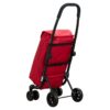 Ceruzo Go Four Boodschappentrolley  - Rood - 43.5 liter - by Playmarket - Afbeelding 2