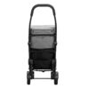 Ceruzo Go Four Boodschappentrolley  - Grijs / Zwart - 43.5 liter - by Playmarket - Afbeelding 3
