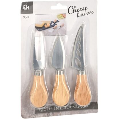 Kaasmesjes - set van 3 stuks - Afbeelding 2