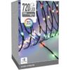 LED Verlichting 720 LED - 54 meter - multicolor - voor binnen en buiten - 8 Lichtfuncties - Soft Wire - Afbeelding 2