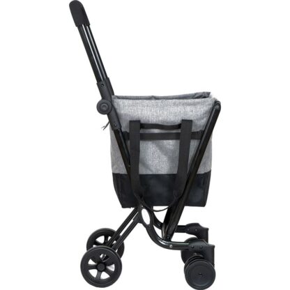 Ceruzo by Playmarket Easy Go Boodschappentrolley  - Zwart-Groen - Afbeelding 4