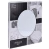 Toiletbril MDF - Hout - Wit - Afbeelding 3