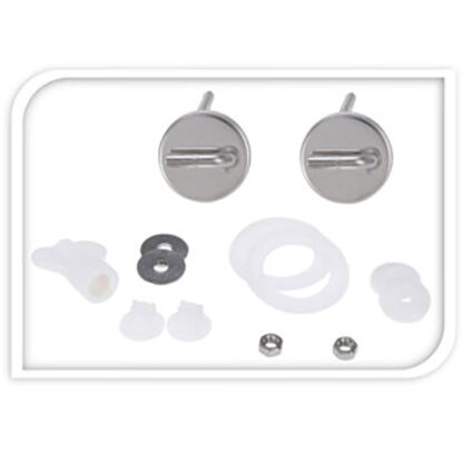 Toiletbril MDF - Hout - Zwart - Afbeelding 2