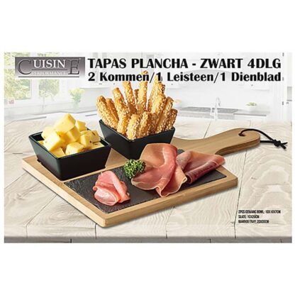 Tapas Plank - 4 delig - Afbeelding 2