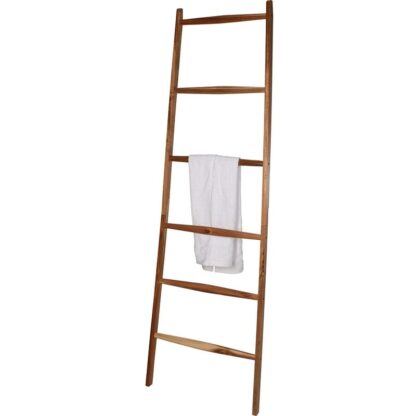 Handdoekrek - staand - Acacia Hout - H170x55cm - Afbeelding 2