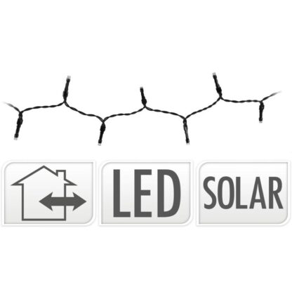 Solar Lichtsnoer - 400 LED - 24  + 4 meter - Warm wit  - met Bewaarbox - Afbeelding 4