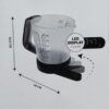 Keukenweegschaal met Maatbeker - 1200 ml - tot 5 kg - Afbeelding 4