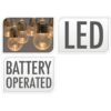 Feestverlichting - 30 LED Bolletjes - 4.50 meter - Warm wit - op Batterijen - Afbeelding 2
