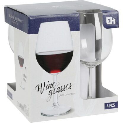 Rodewijnglazen - Set van 4 - 580 ml - Afbeelding 3