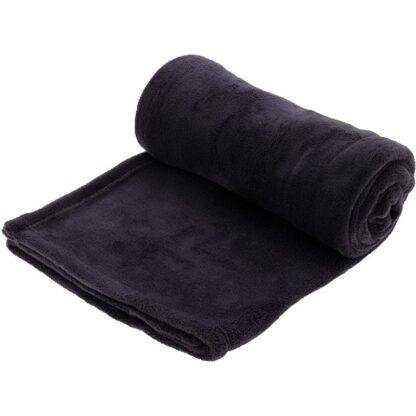Fleece Deken - 125x150 - Donkergrijs - Afbeelding 2