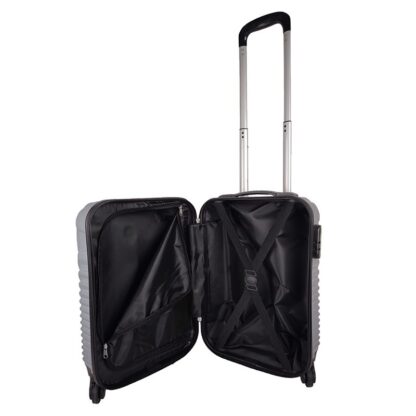 Ceruzo Handbagage Koffer - 51.5 cm - Grijs - Afbeelding 2