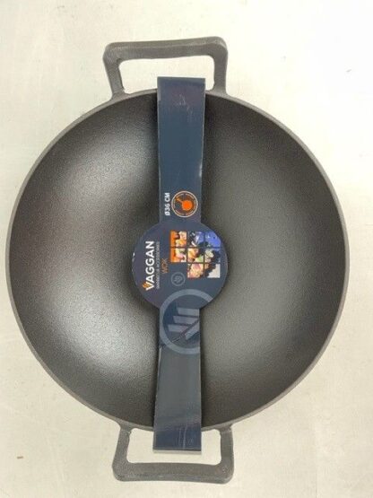 Vaggan Wokpan - Gietijzer - Ø36 cm - voor BBQ en open vuur - Afbeelding 2