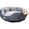 Hondenmand - soft pluche Donut - 57 x 52 x 16 cm - Afbeelding 2