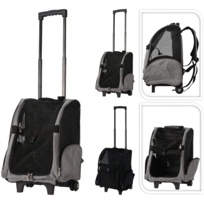Dieren Trolley - geschikt voor honden en katten - opvouwbaar - Afbeelding 2