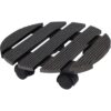 Plantentrolley - hout - donkergrijs - Ø29 cm - tot 100 kg - Afbeelding 2