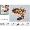 Micro Cluster 200 led - 4m - extra warm wit - Batterij - Lichtfuncties - Geheugen - Timer - Afbeelding 2