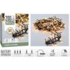 Micro Cluster 200 led - 4m - warm wit - Batterij - Lichtfuncties - Geheugen - Timer - Afbeelding 2