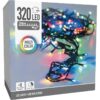 Kerstverlichting 320 led- 24m - multicolor - Timer - Lichtfuncties - Geheugen - Buiten - Afbeelding 3
